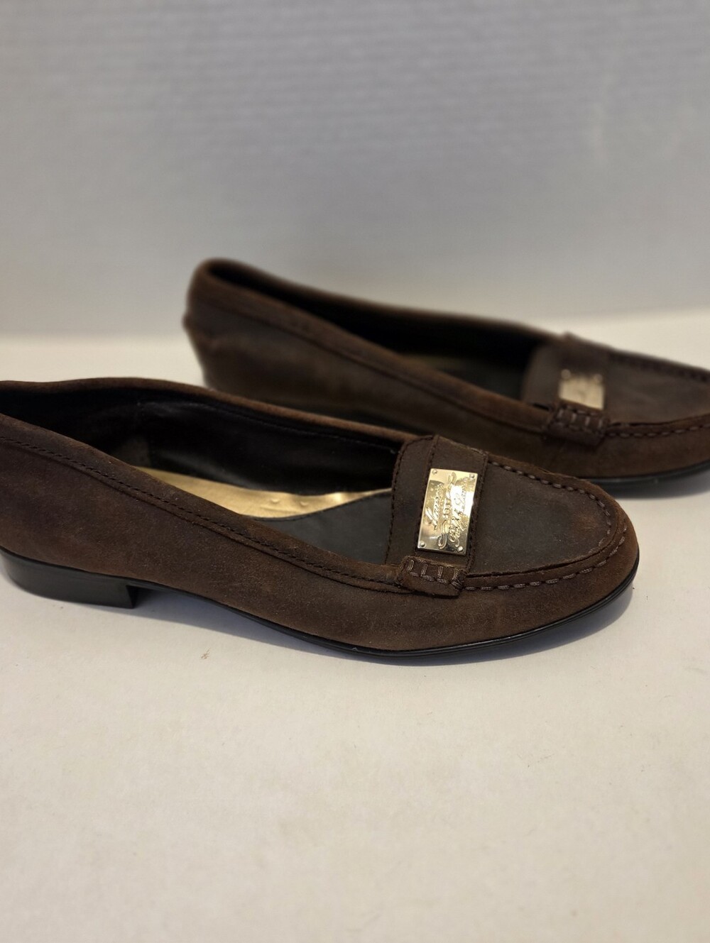 Lauren Ralph Lauren Brown Loafers Size 9.5